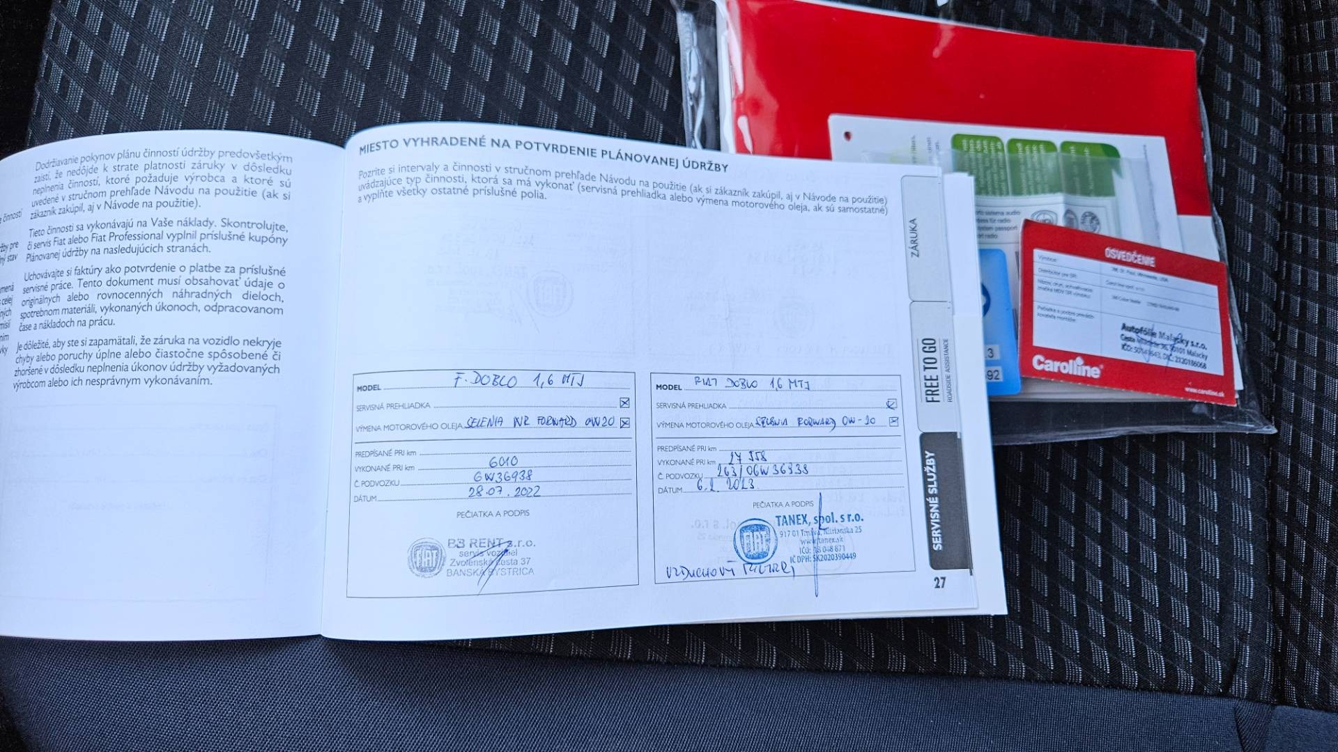 Fiat Dobló Cargo 1.6 MTJ 105k Base L1H1 – Obrázok 37