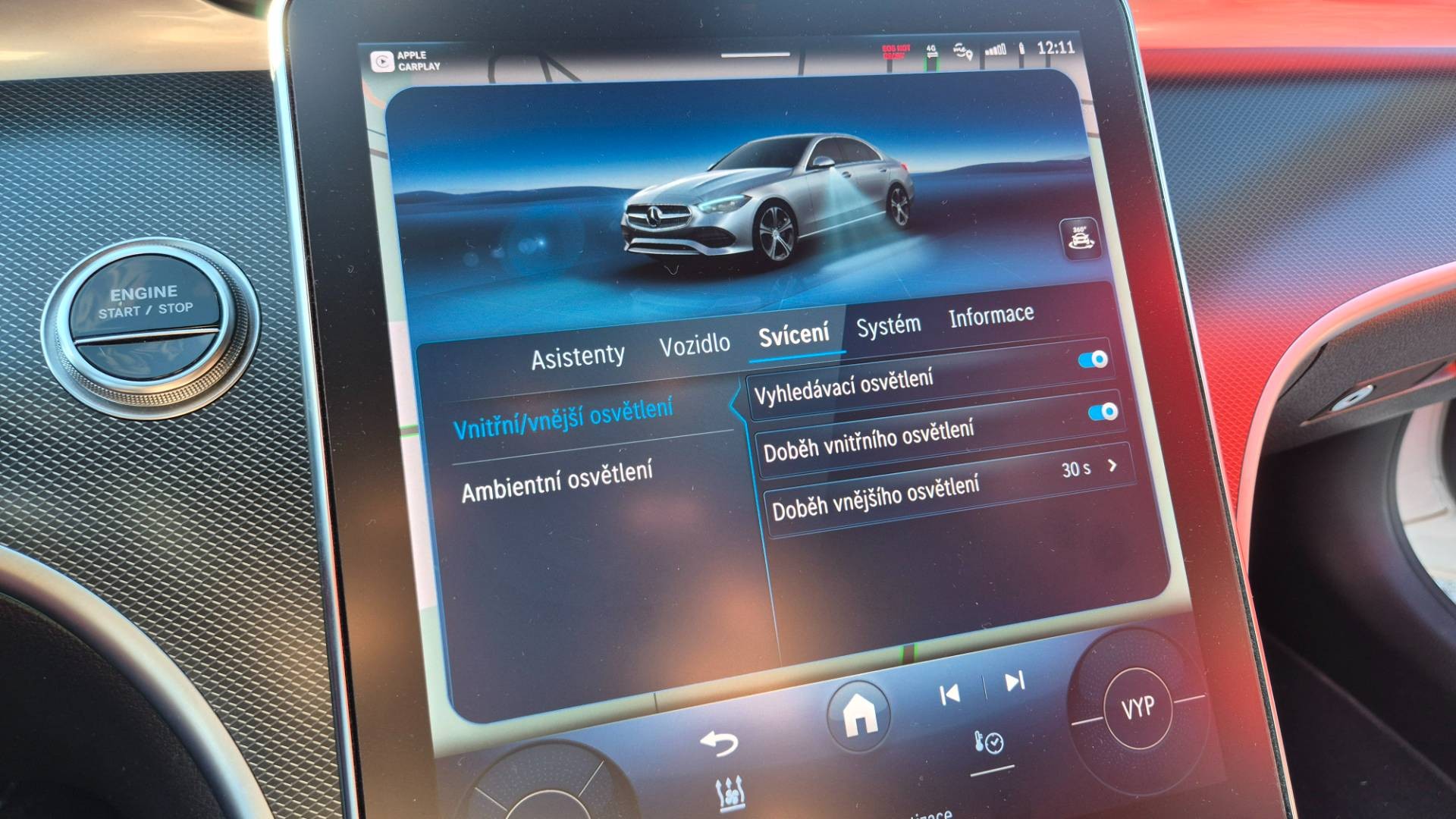 Mercedes-Benz C trieda Sedan 300 mHEV A/T – Obrázok 29