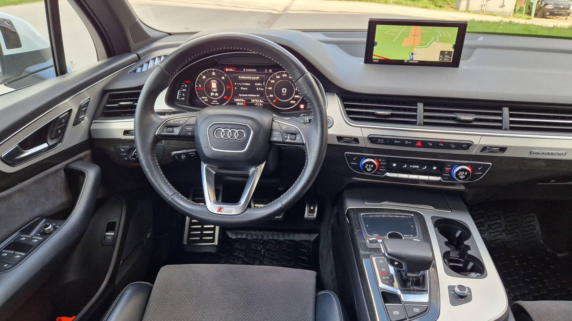 Audi Q7 3.0 TDI 272K QUATTTRO S-LINE 8 ST – Obrázok 33