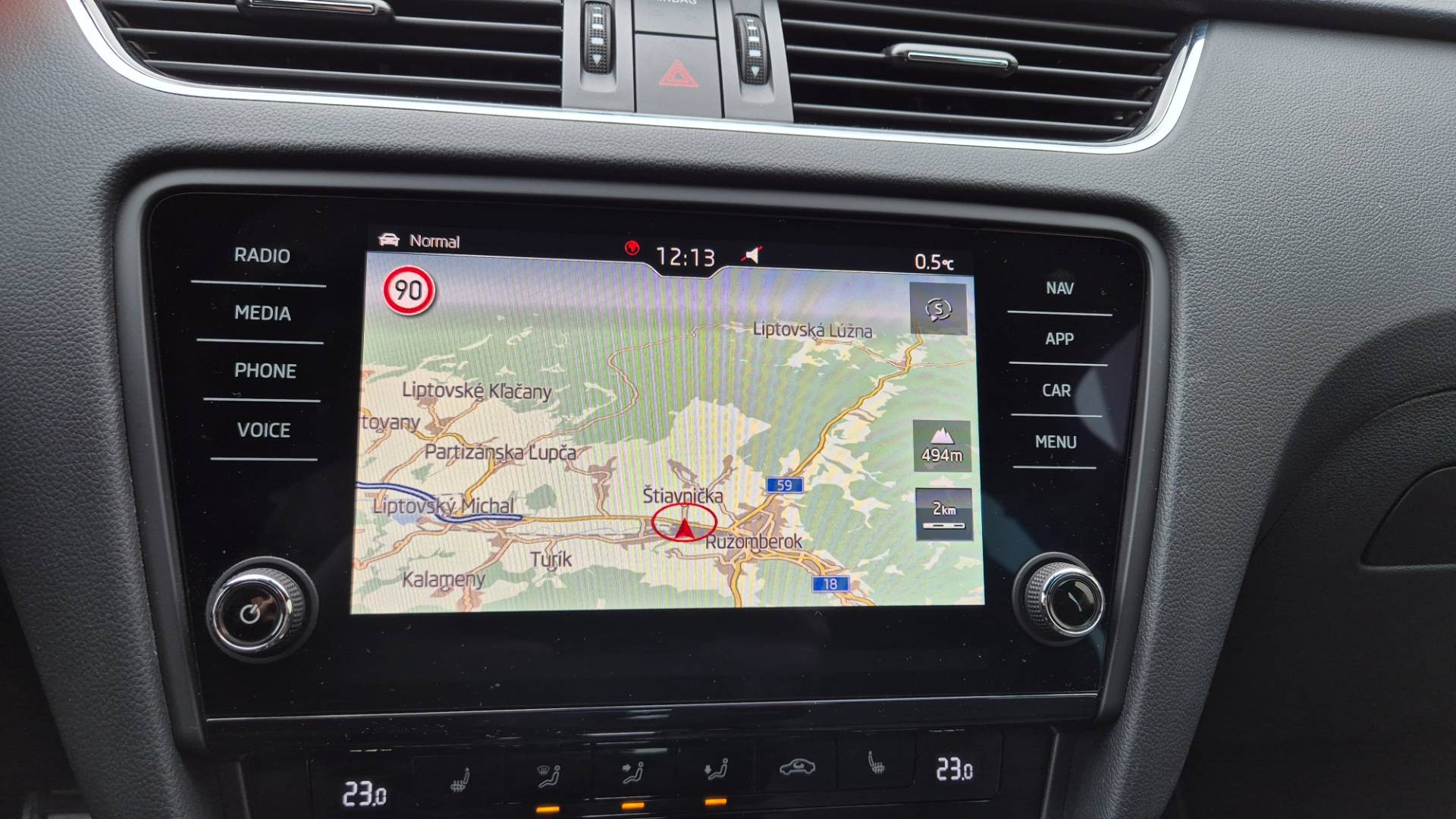 Škoda Octavia Combi 2.0 TDI RS DSG 4x4 – Obrázok 34